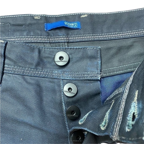 G-star raw dark age attacc low straight size 28 - Picture 7 of 11